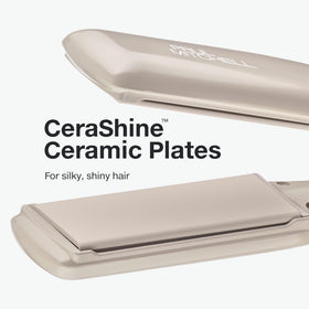 Paul Mitchell Smooth+ Ceramic Flat Iron close-up of ceramic plates