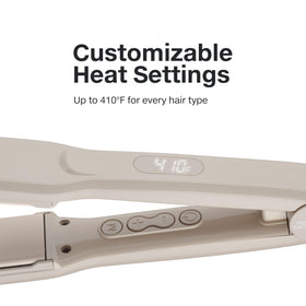 Paul Mitchell Smooth+ Ceramic Flat Iron with heat setting display
