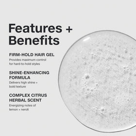 Paul Mitchell Super Clean Sculpting Gel cap detail