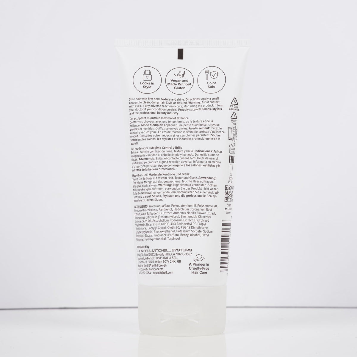 Paul Mitchell Super Clean Sculpting Gel packaging details