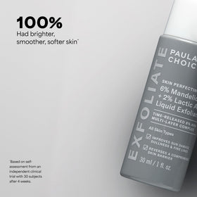 Paula's Choice 6% Mandelic + 2% Lactic Acid Liquid Exfoliant texture on skin