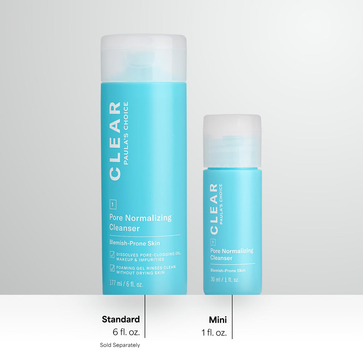 Paula's Choice Acne Cleanser packaging close-up