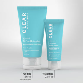 Paula's Choice CLEAR Oil-Free Moisturizer with natural ingredients like blueberry and pumpkin