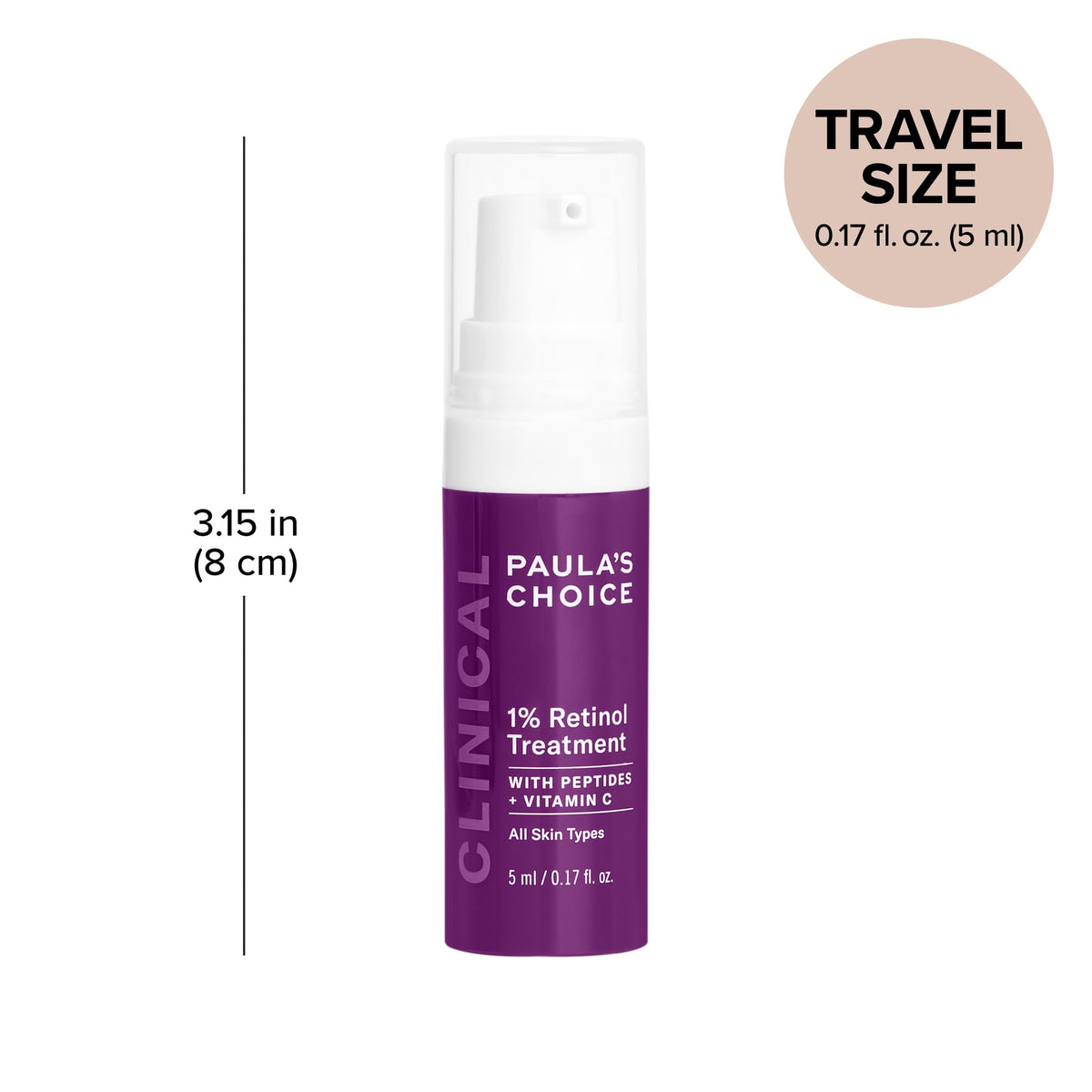 Paula's Choice CLINICAL 1% Retinol Cream side view