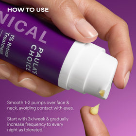 Paula's Choice CLINICAL 1% Retinol Face with packaging