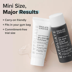 Paula's Choice exfoliant duo packaging with product details