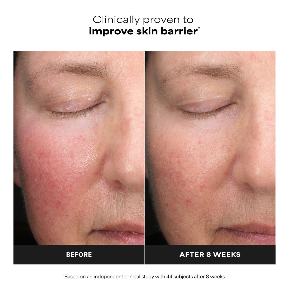 Paula's Choice exfoliant in a lifestyle setting with skincare products