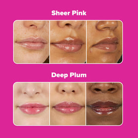 Paula's Choice Pro-Collagen Peptide Gloss Lip Balm Deep Plum in hand