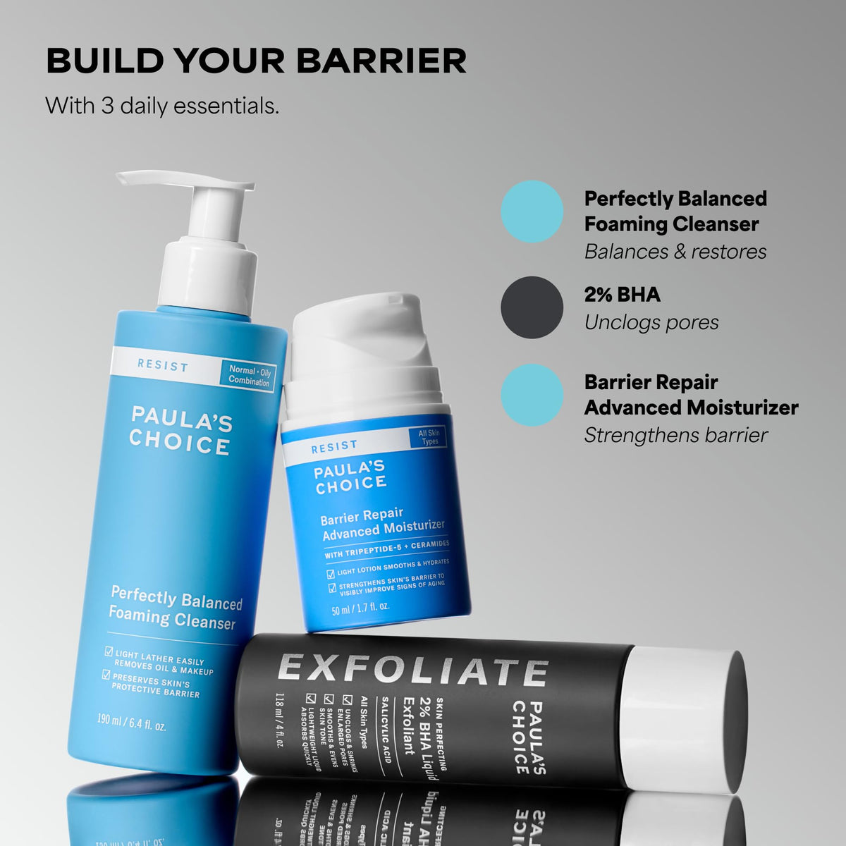 Paula's Choice RESIST Foaming Facial Cleanser packaging details