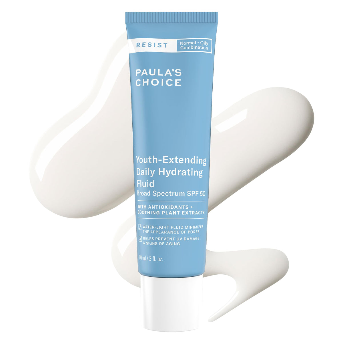 Paula's Choice RESIST Hydrating Fluid Face Moisturiser SPF 50 front view