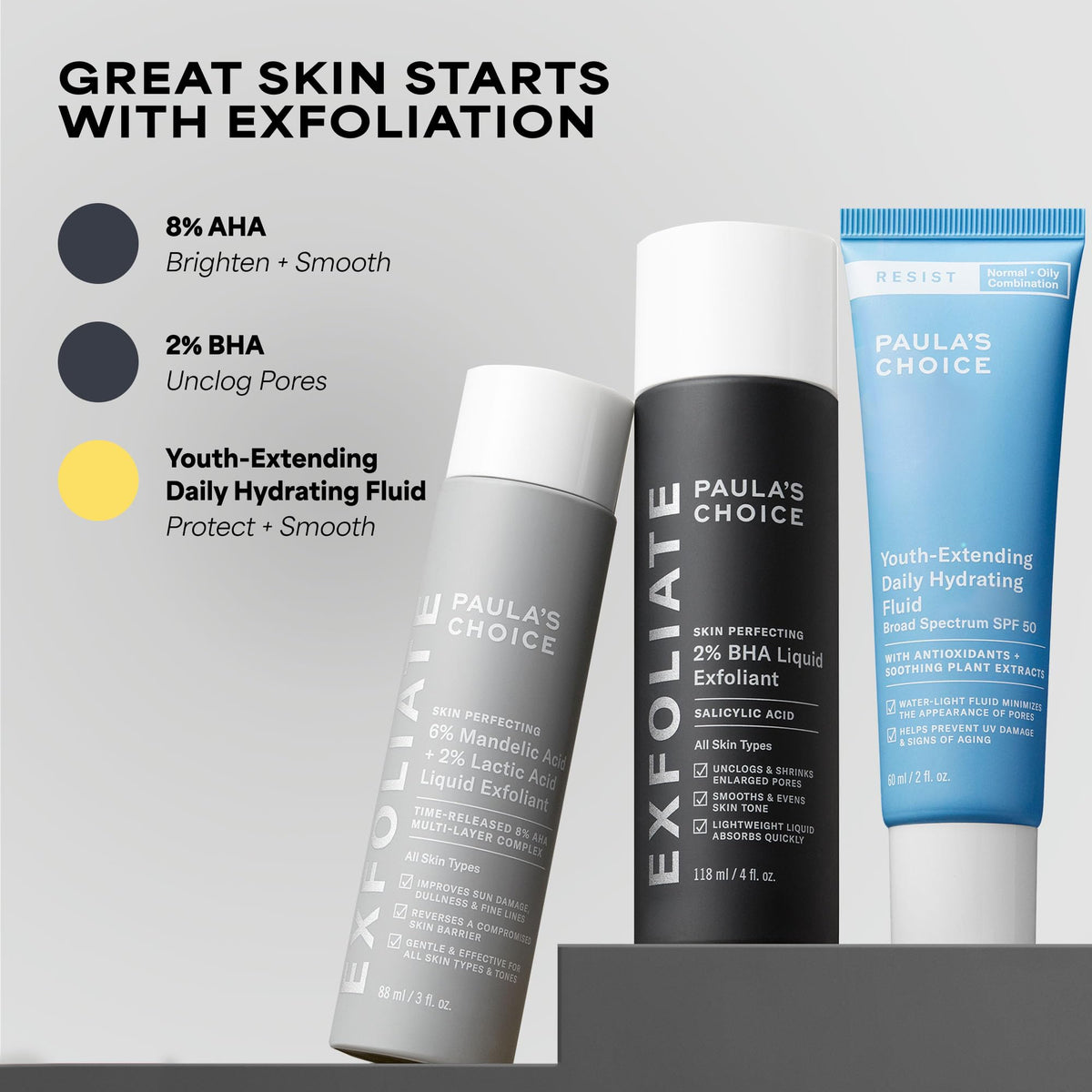 Paula's Choice RESIST Hydrating Fluid Face Moisturiser SPF 50 ingredients list