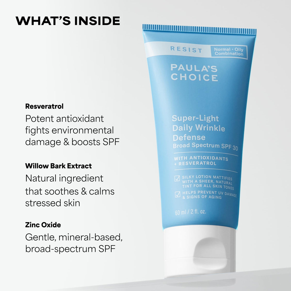 Paula's Choice RESIST SPF 30 Tinted Moisturiser packaging