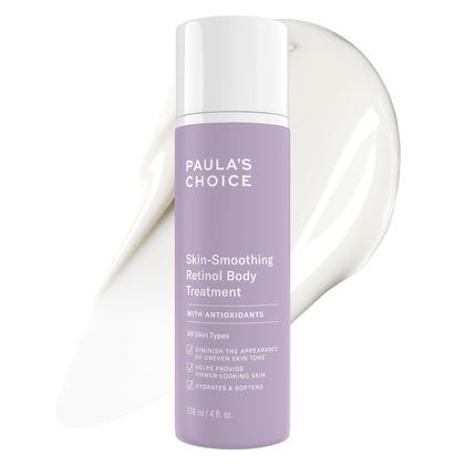 Paula's Choice Retinol Skin-Smoothing Body Lotion front view, 4 Fl Oz