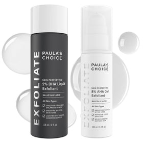 Paula's Choice SKIN PERFECTING 8% AHA Gel & 2% BHA Liquid Duo front view