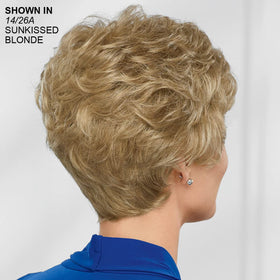 Paula Young Celebrity WhisperLite Wig back view with airy layers