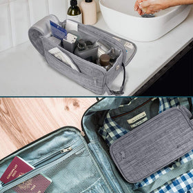 PAVILIA Toiletry Bag water-resistant lining detail