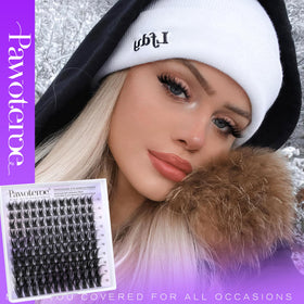 Pawotence Kira Lash Clusters in a beauty setup