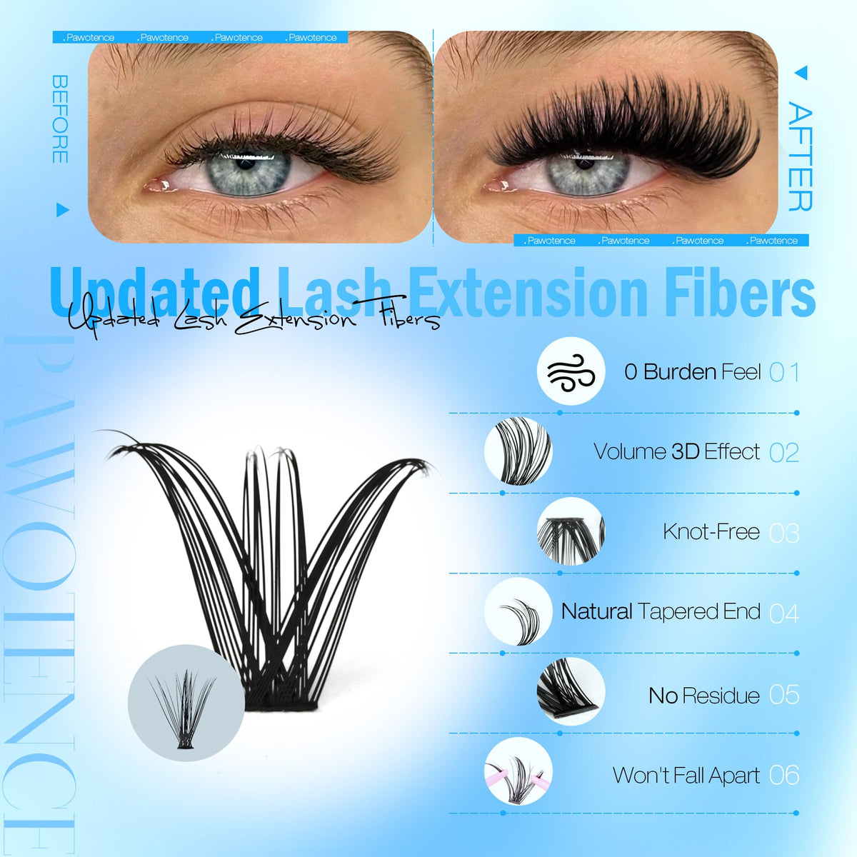 Pawotence Lash Bond and Seal packaging