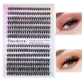 Pawotence Lash Clusters 280pcs pack front view