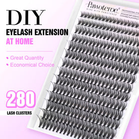 Pawotence Lash Clusters 30D 8-15mm packaging