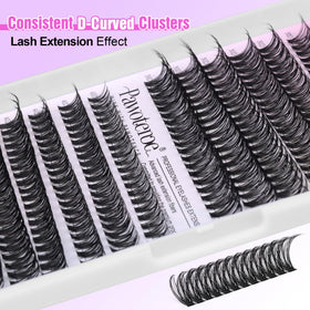Pawotence Lash Clusters 30D and 40D comparison