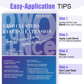 Pawotence Lash Clusters 40D mixed lengths in use
