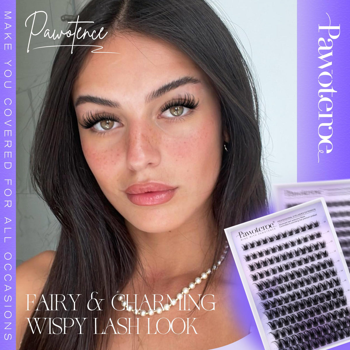 Pawotence Lash Clusters Kit packaging front view