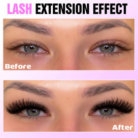 Pawotence Lash Clusters packaging with detailed label