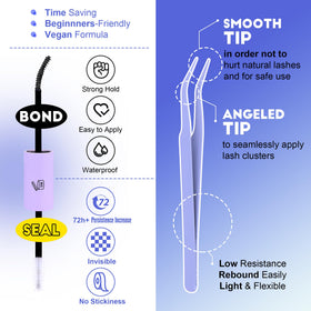 Pawotence Lash Extension Kit components laid out on a table