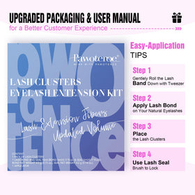 Pawotence Lash Extension Kit contents overview