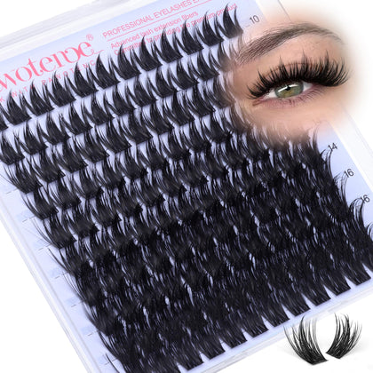 Pawotence Manga Lash Clusters 120pcs packaging front view
