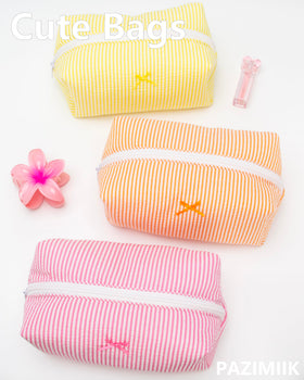 PAZIMIIK Cozy Makeup Bag in a tote bag
