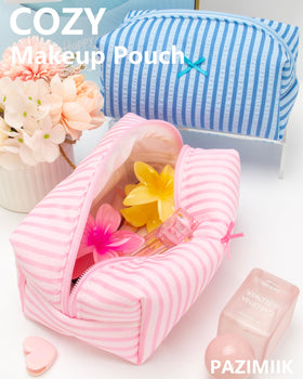 PAZIMIIK Cozy Makeup Bag packaging display