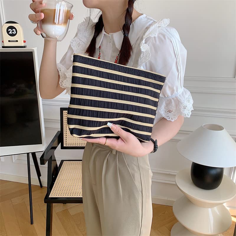 PAZIMIIK Flat Makeup Bag in various fabric designs