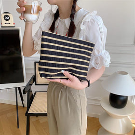 PAZIMIIK Flat Makeup Bag in various fabric designs
