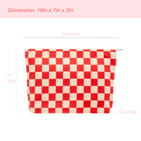 PAZIMIIK makeup bag displayed with beauty accessories