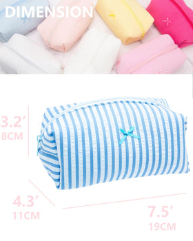 PAZIMIIK Makeup Bag in a tote bag for easy carrying