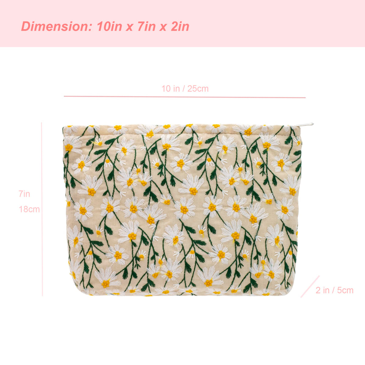 PAZIMIIK Makeup Bag in a travel setting with suitcase