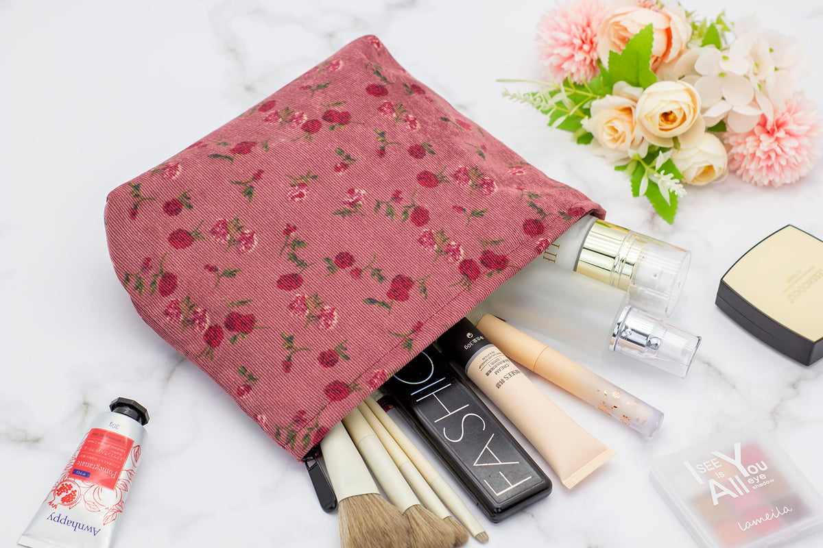 PAZIMIIK Makeup Bag in hand for scale