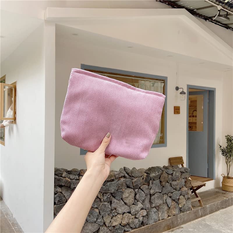 PAZIMIIK Makeup Bag with various beauty items inside