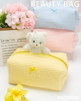 PAZIMIIK makeup bags stacked together