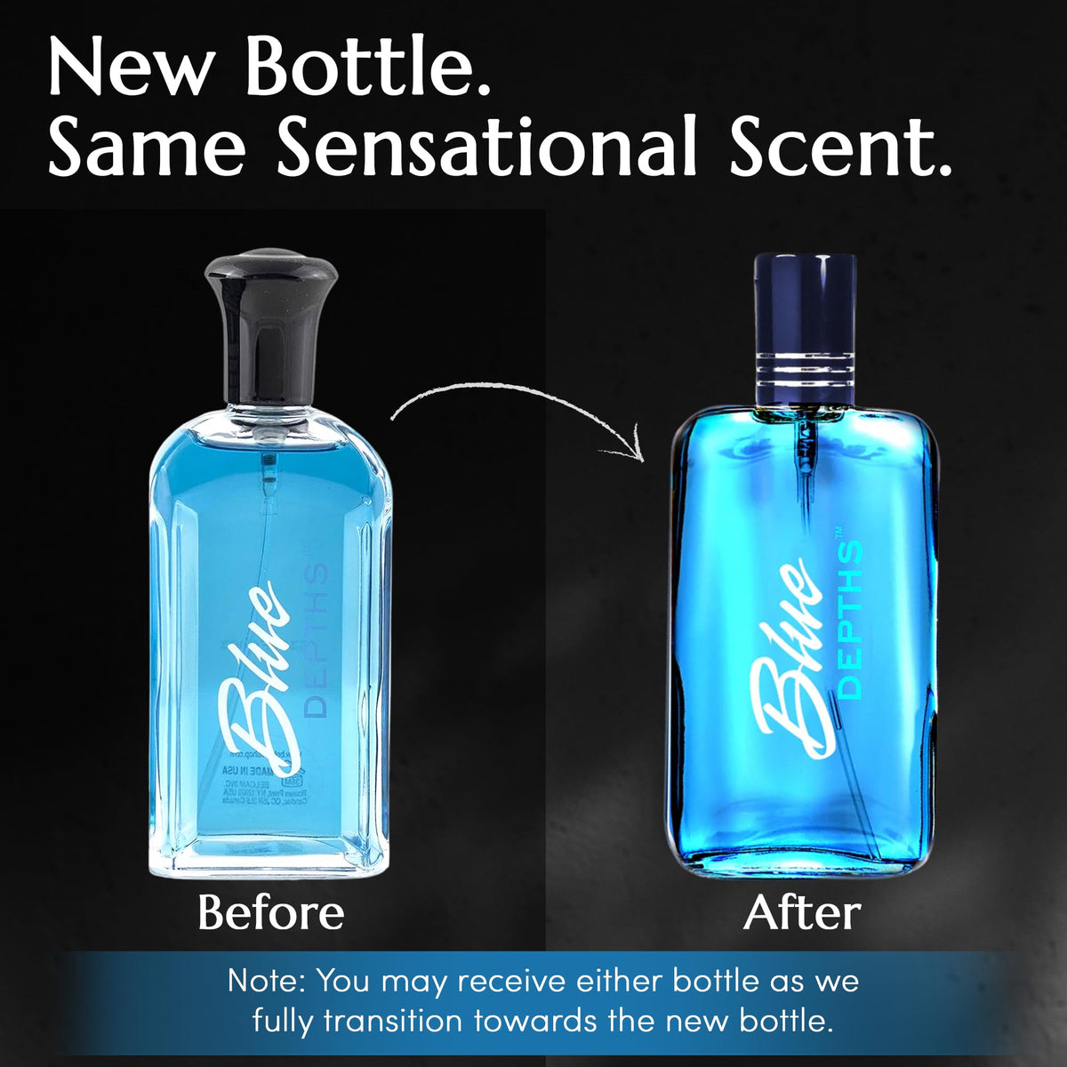 PB ParfumsBelcam Blue Depths Eau de Toilette packaging details