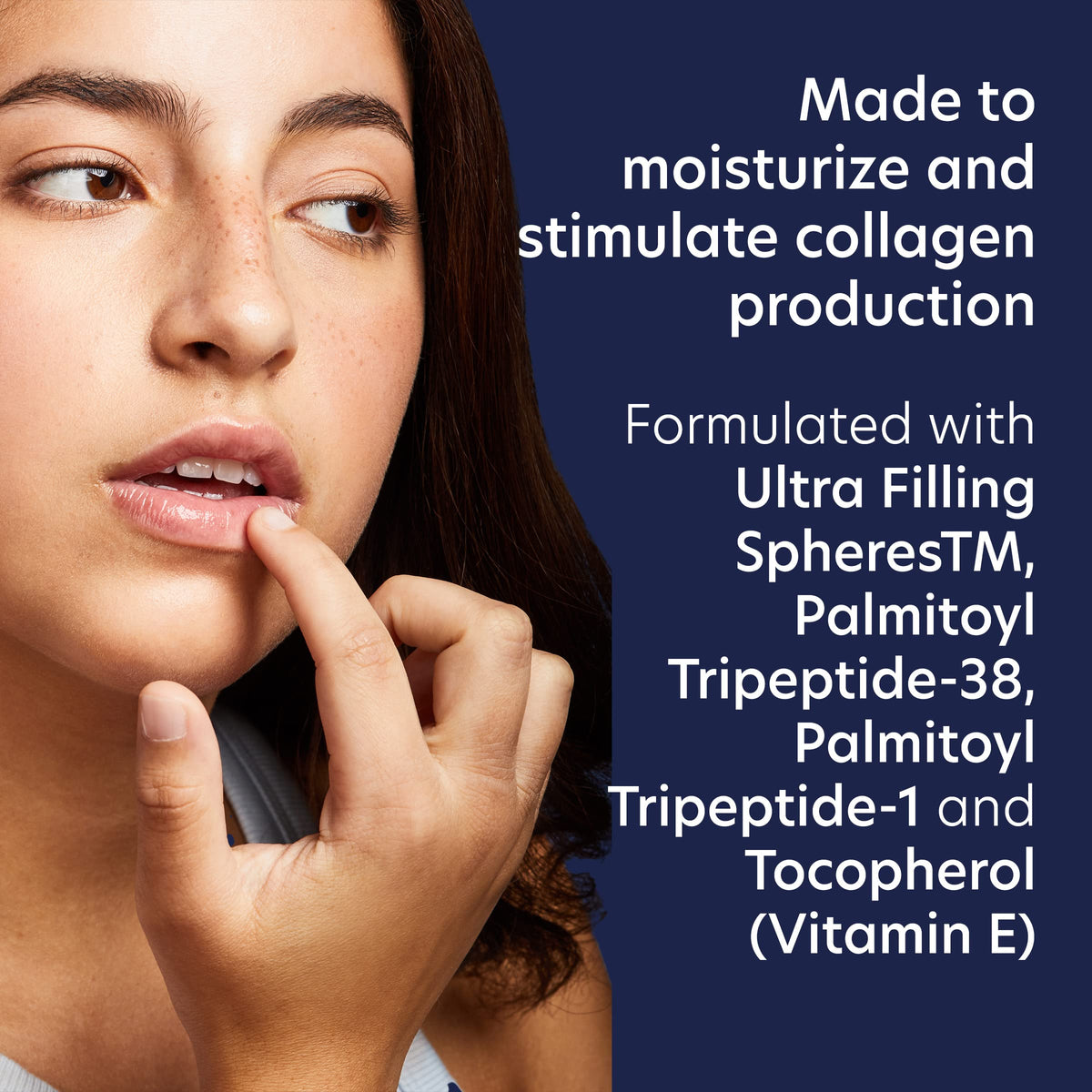 PCA SKIN Lip Plumper Serum application on lips