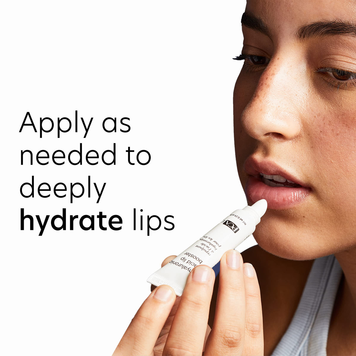 PCA SKIN Lip Plumper Serum packaging with ingredients