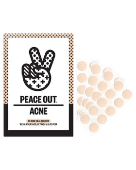 PEACE OUT Acne Healing Dots front packaging view