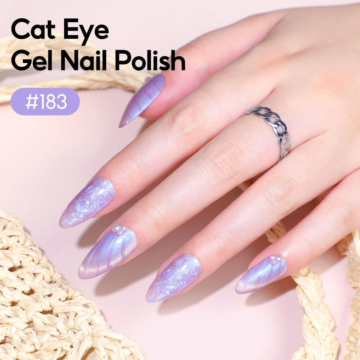 PEACECOLOR Cat Eye Gel Nail Polish set showing different colour shades