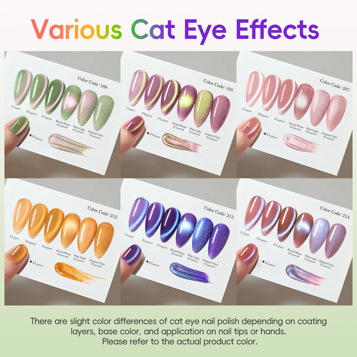 PEACECOLOR Cat Eye Gel Polish Pink shade bottle