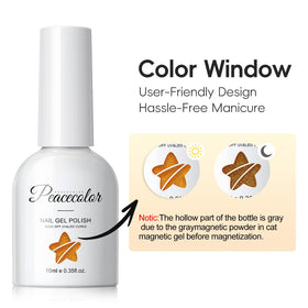 PEACECOLOR Cat Eye Gel Polish Set packaging