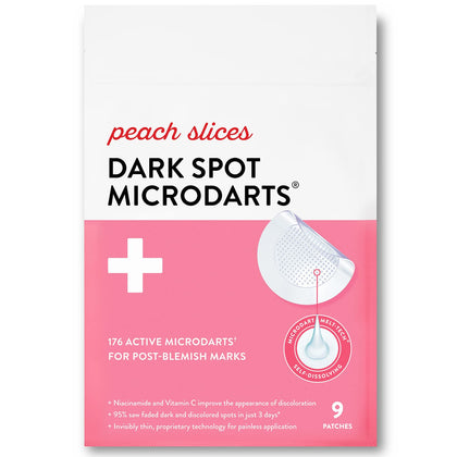 Peach Slices Dark Spot Microdarts packaging front view