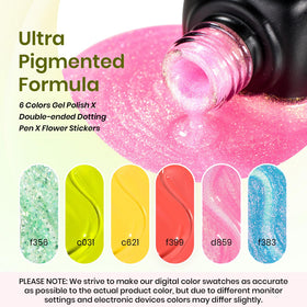 pearl pink shimmer gel nail polish from beetles